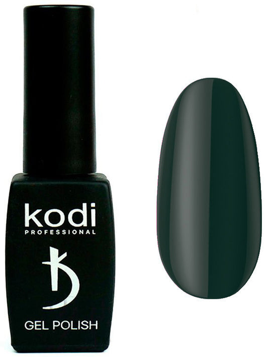 Гель-лак для нігтів Kodi Professional "Autumn" №LCA70 Темно-нефритовий (емаль) 8 мл
