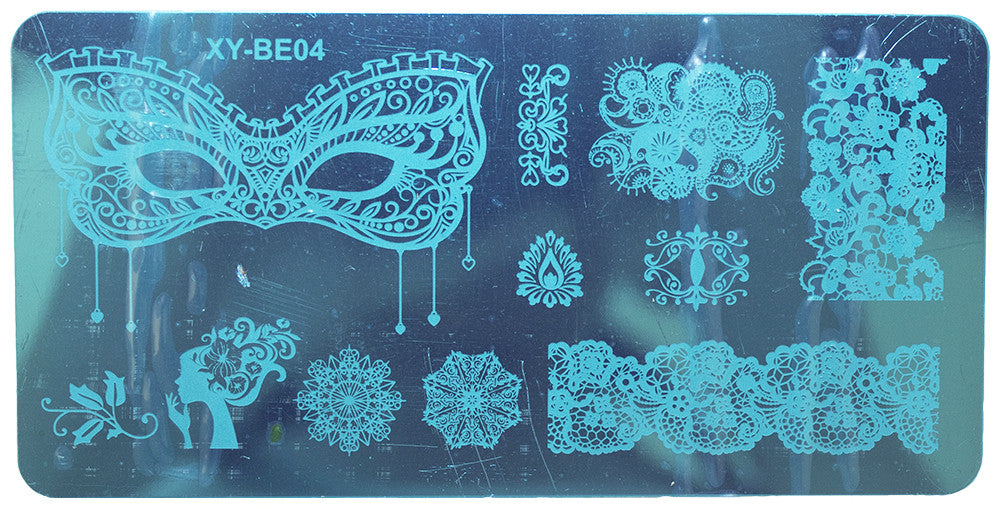 Пластина для стемпінгу  ХУ - BE04