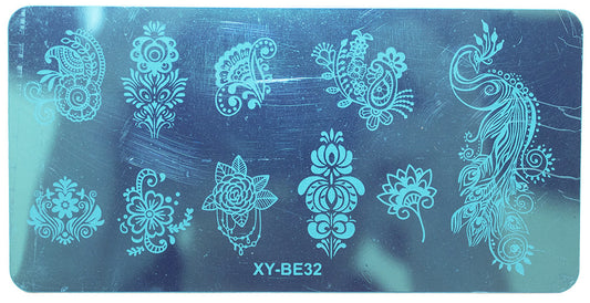 Пластина для стемпінгу  ХУ - BE32