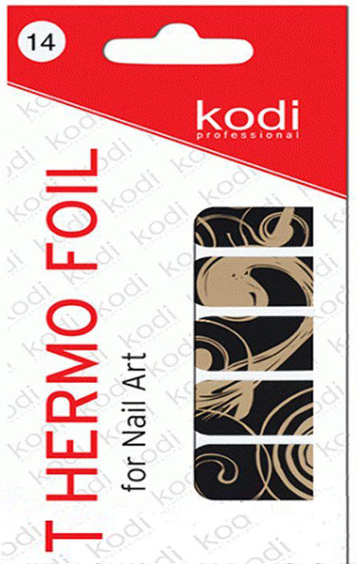 Термо фольга для дизайну нігтів Kodi Professional №014