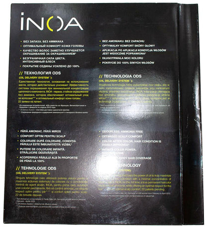 Фарб-карта L'Oreal professionne INOA 2017