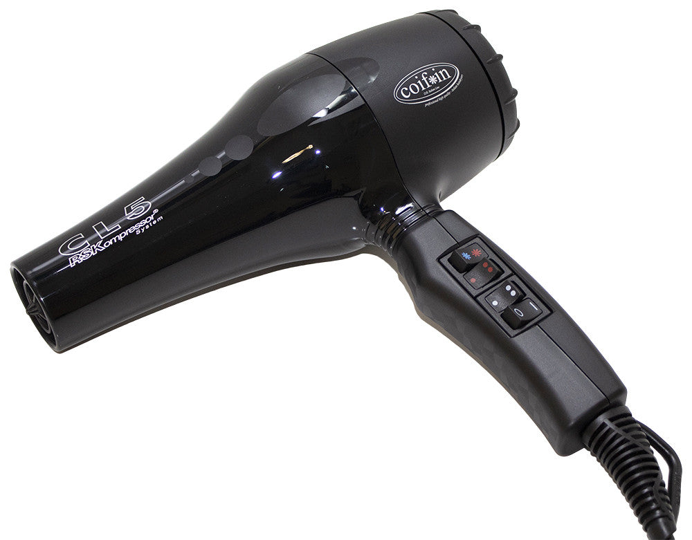 Фен для волосся Coifin CL5R без іонізації, чорний  2300W