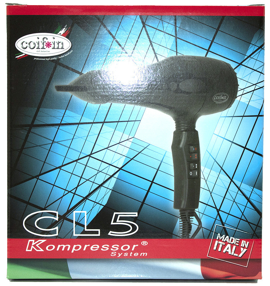 Фен для волосся Coifin CL5R без іонізації, чорний  2300W