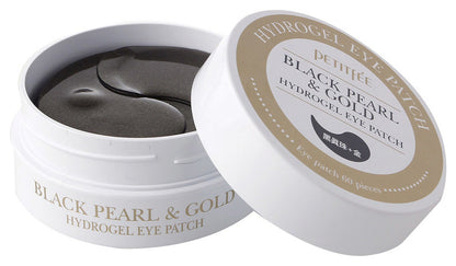 Патчі гідрогелеві під очі Petitfee Black Pearl & Gold 60 шт