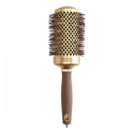 Термобрашинг для об'єму волосся Olivia Garden Expert Blowout SPEED Gold&Brown 55 мм