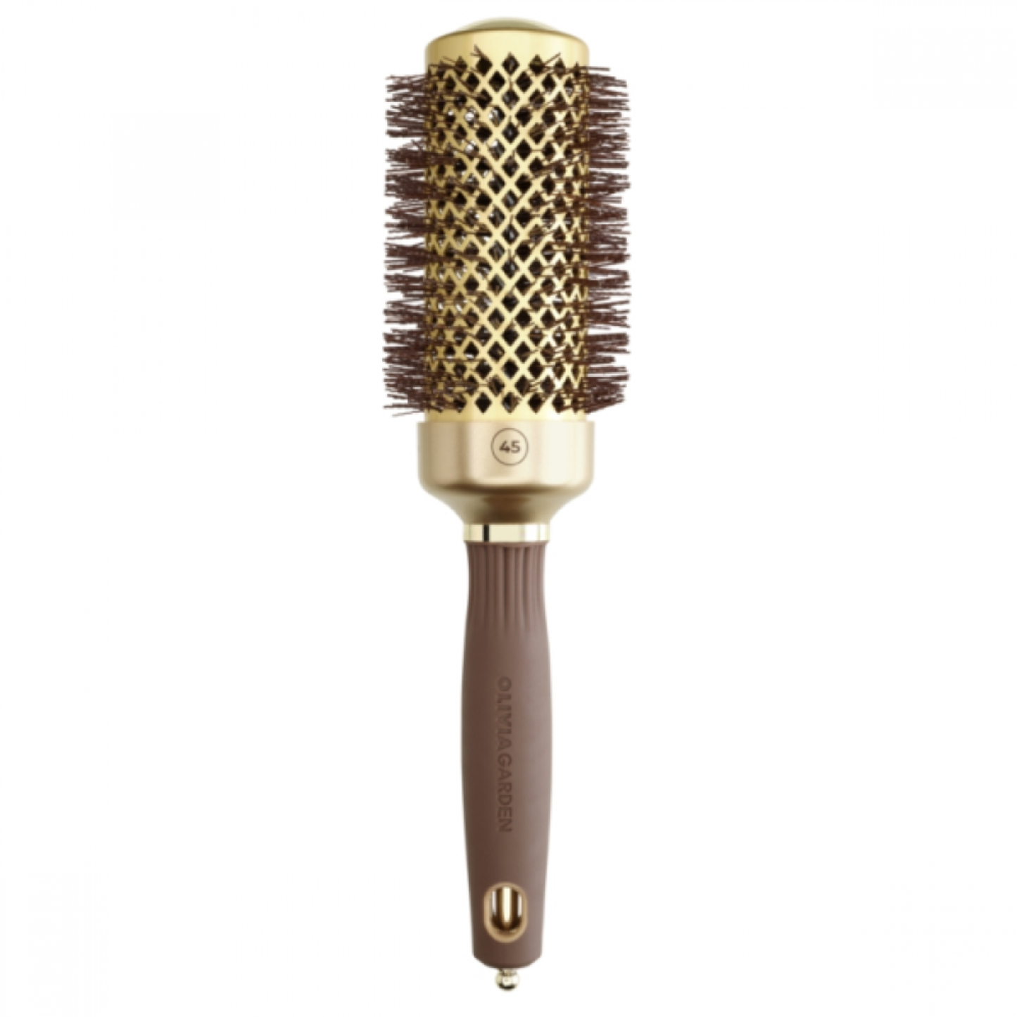 Термобрашинг для об'єму волосся Olivia Garden Expert Blowout SPEED Gold&Brown 45 мм