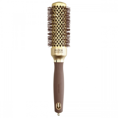 Термобрашинг для об'єму волосся Olivia Garden Expert Blowout SPEED Gold&Brown 35 мм