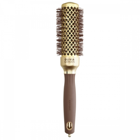 Термобрашинг для об'єму волосся Olivia Garden Expert Blowout SPEED Gold&Brown 35 мм