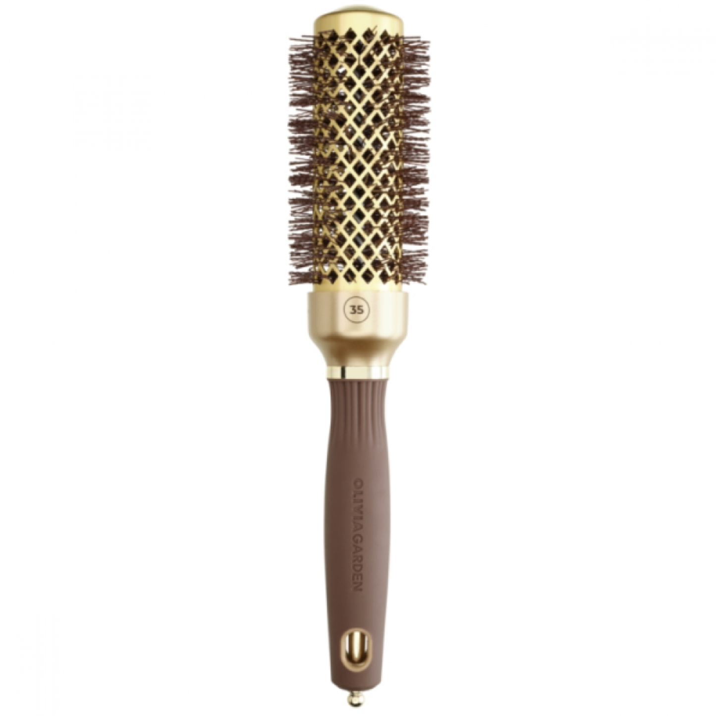 Термобрашинг для об'єму волосся Olivia Garden Expert Blowout SPEED Gold&Brown 35 мм