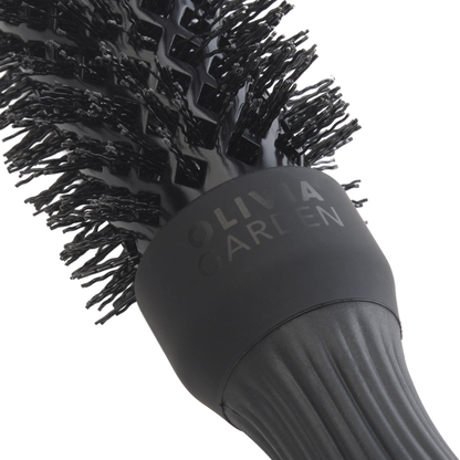 Термобрашинг Olivia Garden EXPERT BLOWOUT SHINE Wavy Bristles Black Label 25