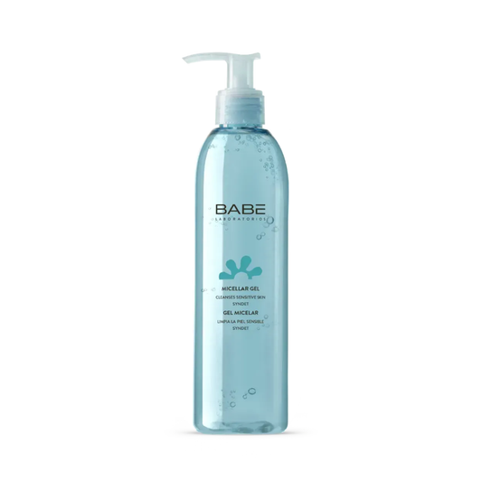 Міцелярний гель для делікатного очищення шкіри обличчя Babe Laboratorios Soothing Miccelar Gel, 245 мл