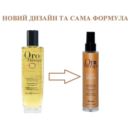 Флюїд для реконструкції волосся Fanola Oro Therapy 100 мл