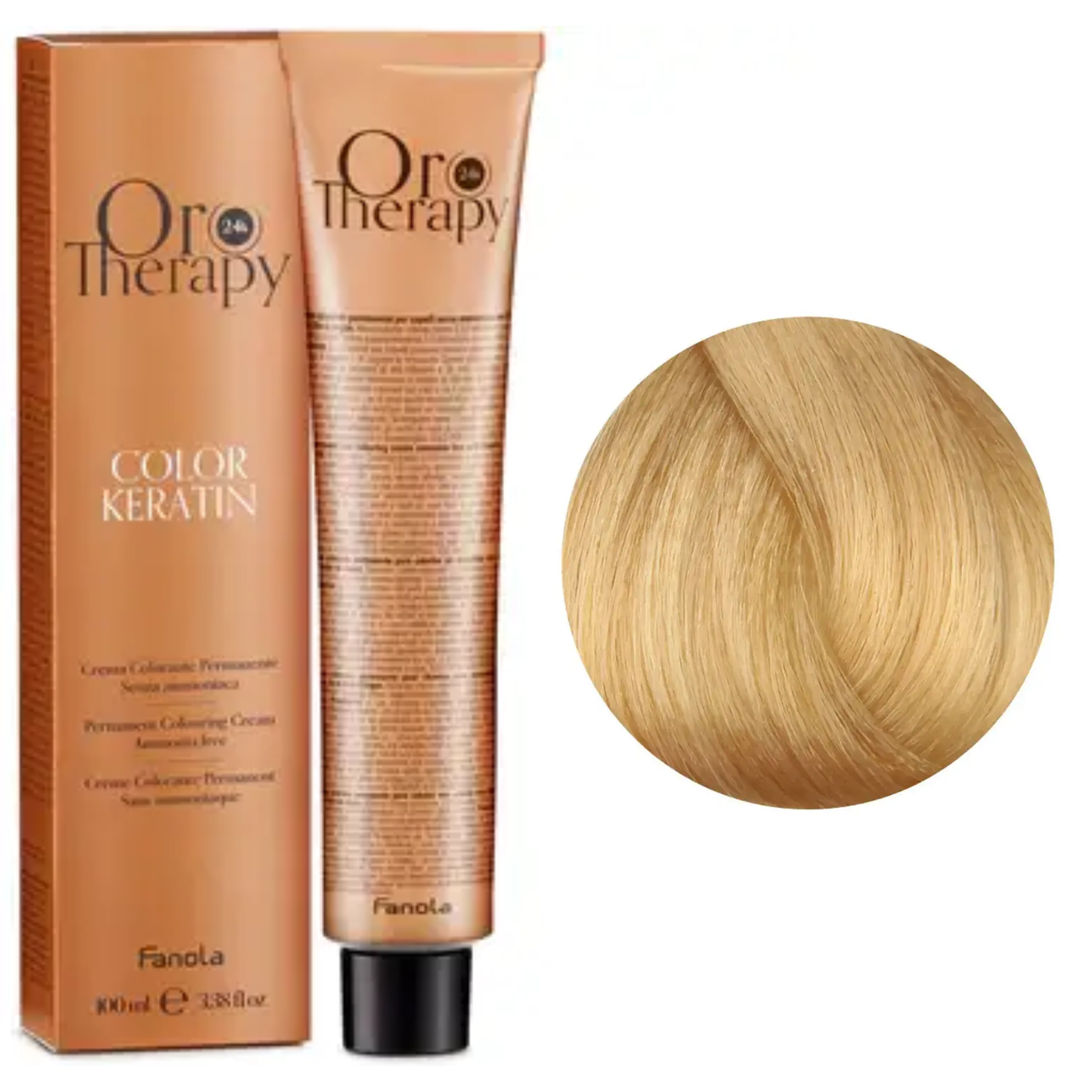 Безаміачна крем-фарба для волосся Fanola Oro Therapy №9/3 Very Light Blonde Golden 100 мл