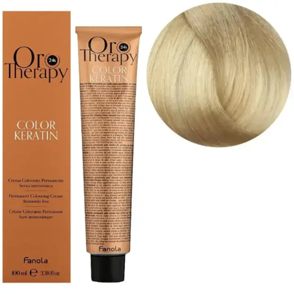 Безаміачна крем-фарба для волосся Fanola Oro Therapy №9/31 Very light sandy blonde  100 мл