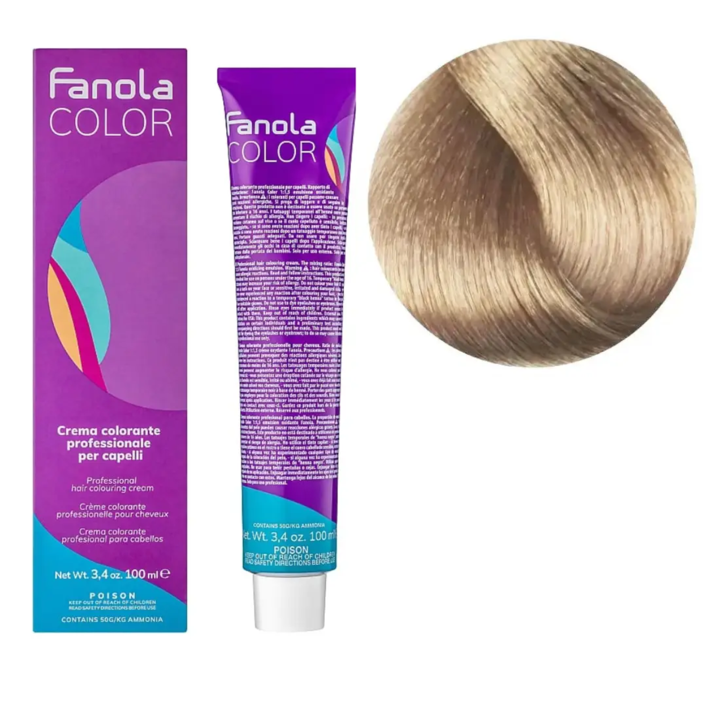 Крем-фарба для волосся Fanola №12/2 Superlight blonde plat pearl extra 100 мл