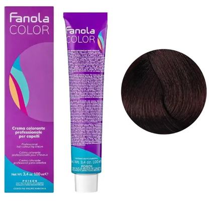 Крем-фарба для волосся Fanola №4/66 Chestnut intense red 100 мл