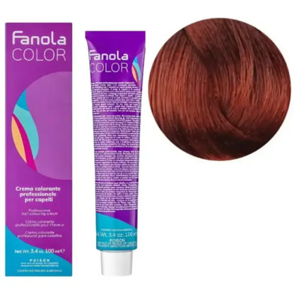 Крем-фарба для волосся Fanola №6/44 Dark blonde intense copper 100 мл