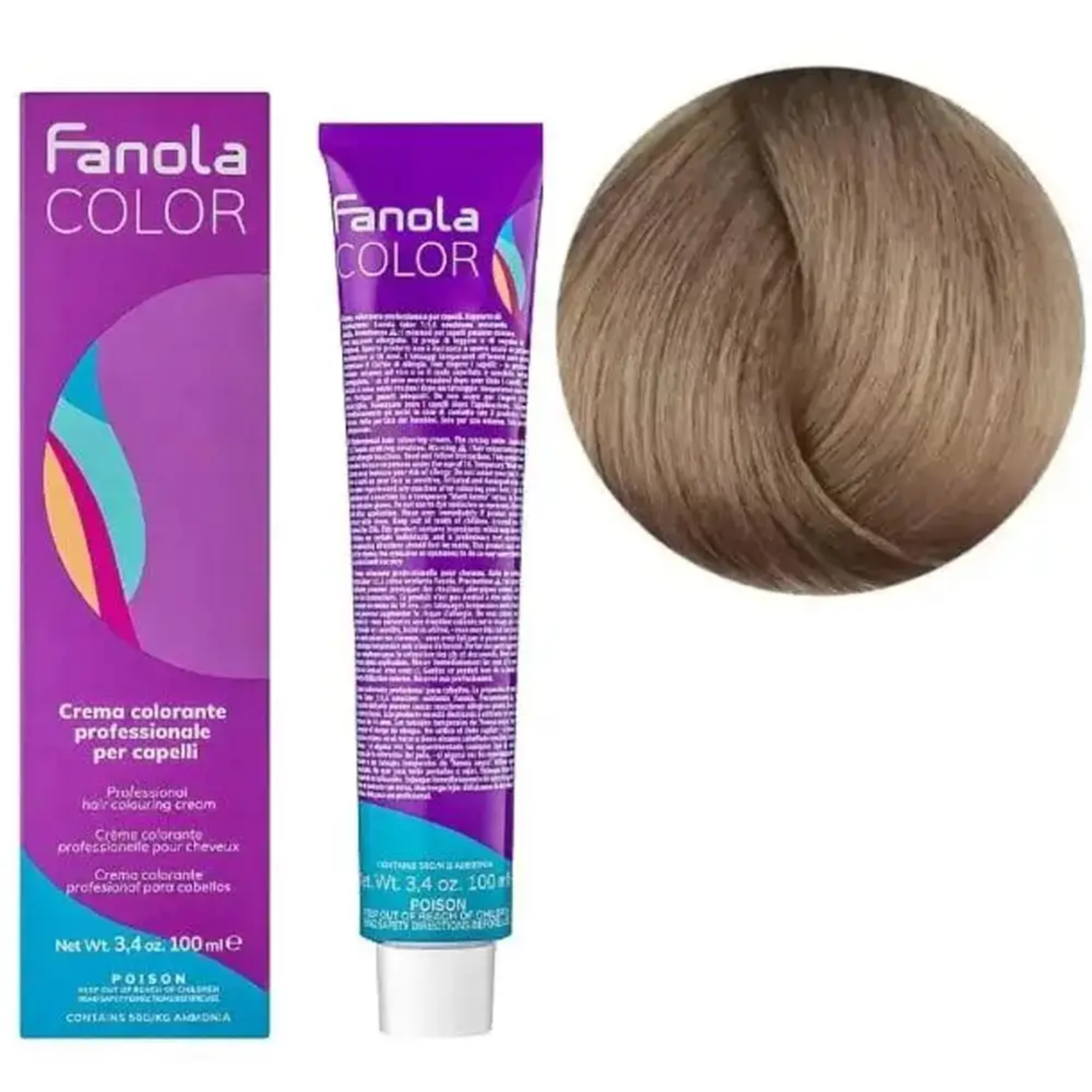 Крем-фарба для волосся Fanola №9/1 Very Light Blonde Ash 100 мл