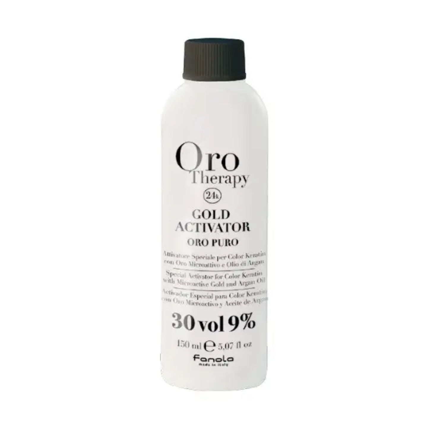 Активатор з мікрочастинками золота Fanola  9% (30 Vol.) Oro Therapy 150 мл