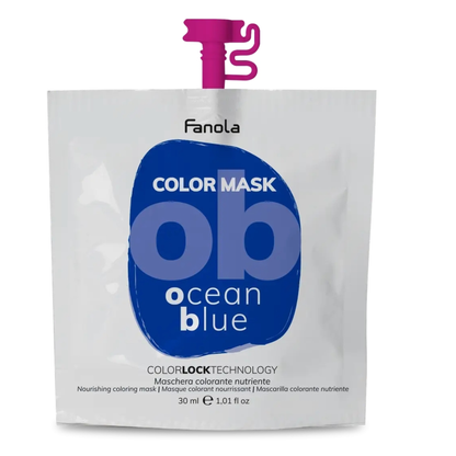 Тонуюча маска синій океан Fanola Color Mask Ocean Blue, 30 мл