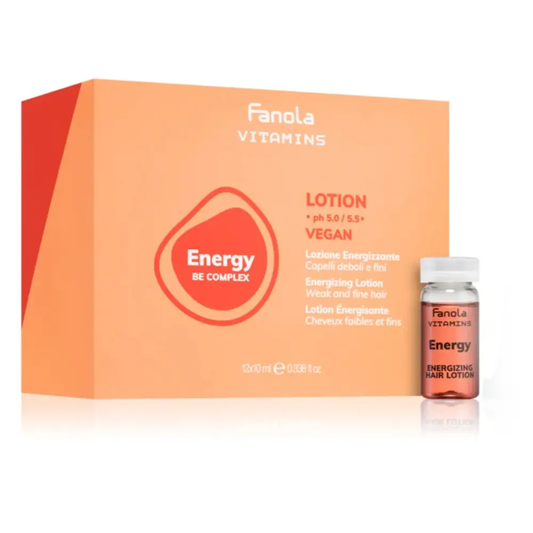 Ампули-лосьйон проти випадіння волосся Fanola Vitamins Energy Anti Hair Loss Lotion, 12х10 мл