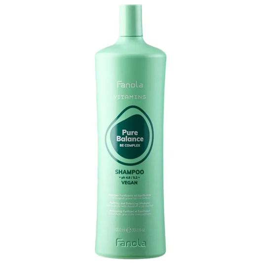 Шампунь проти жирної шкіри голови Fanola Vitamins Pure Balance Shampoo, 1000 мл