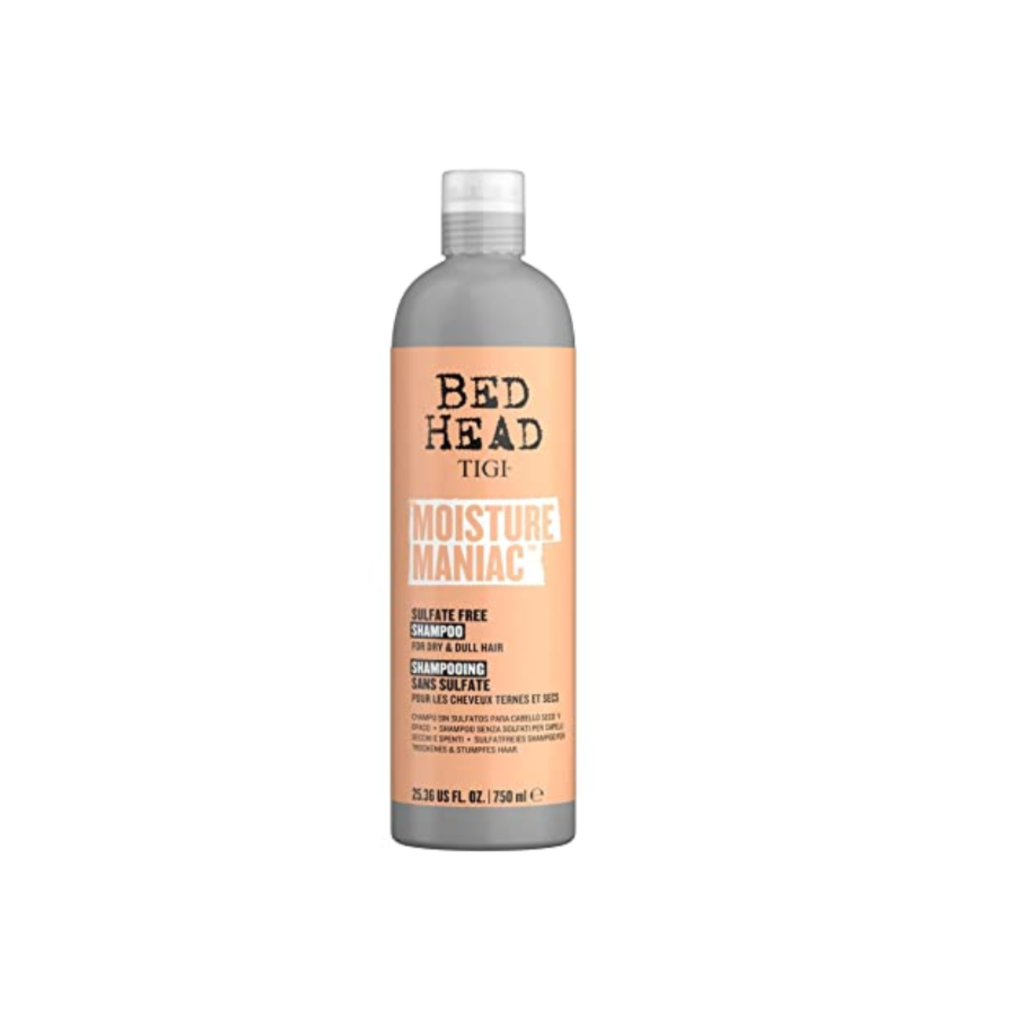 Шампунь безсульфатний для сухого волосся Tigi Bed Head Moisture Maniac 750 мл