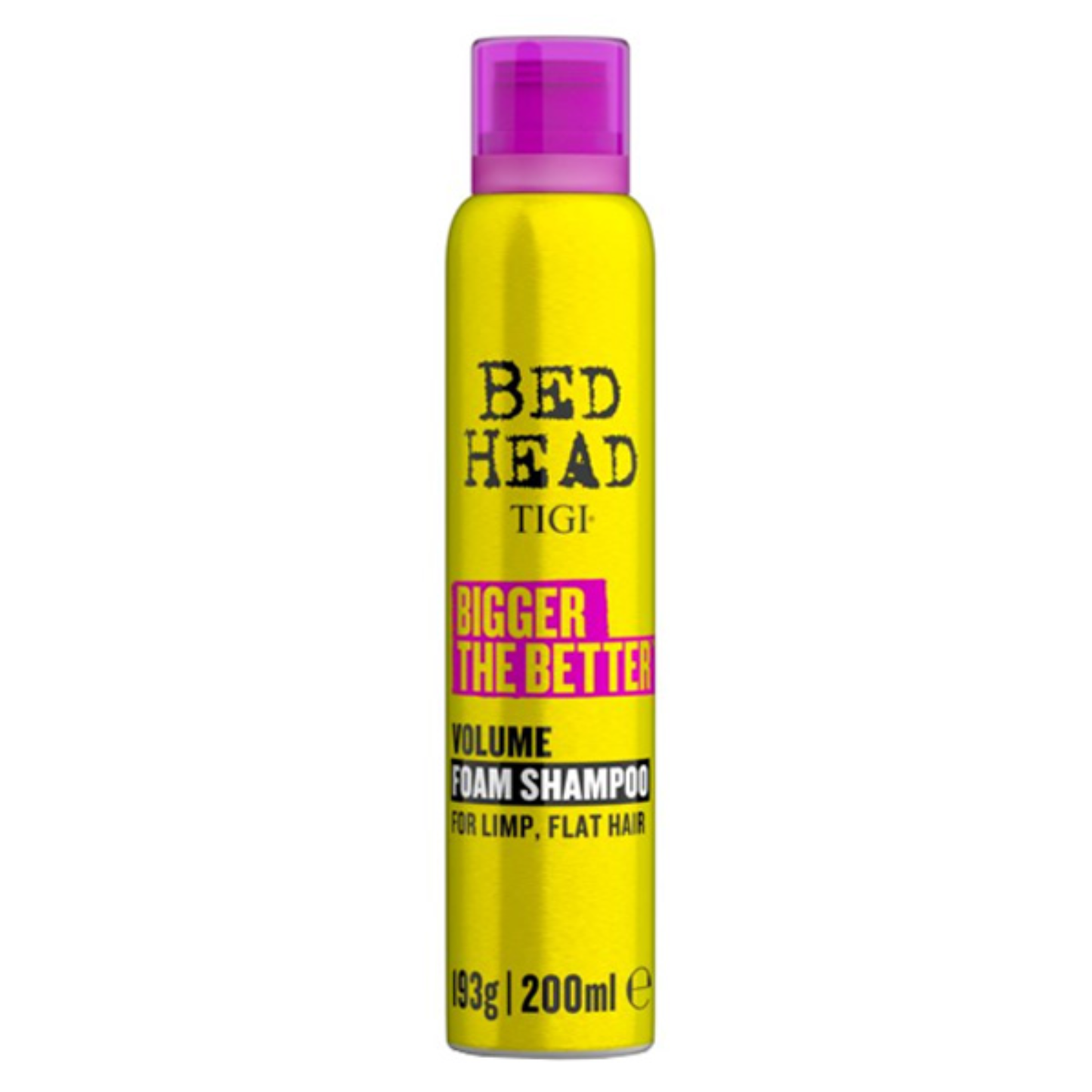 Шампунь-пінка для об’єму волосся Tigi Bed Head Bigger The Better 200мл