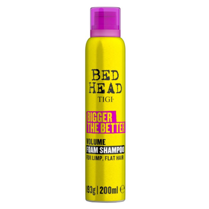 Шампунь-пінка для об’єму волосся Tigi Bed Head Bigger The Better 200мл