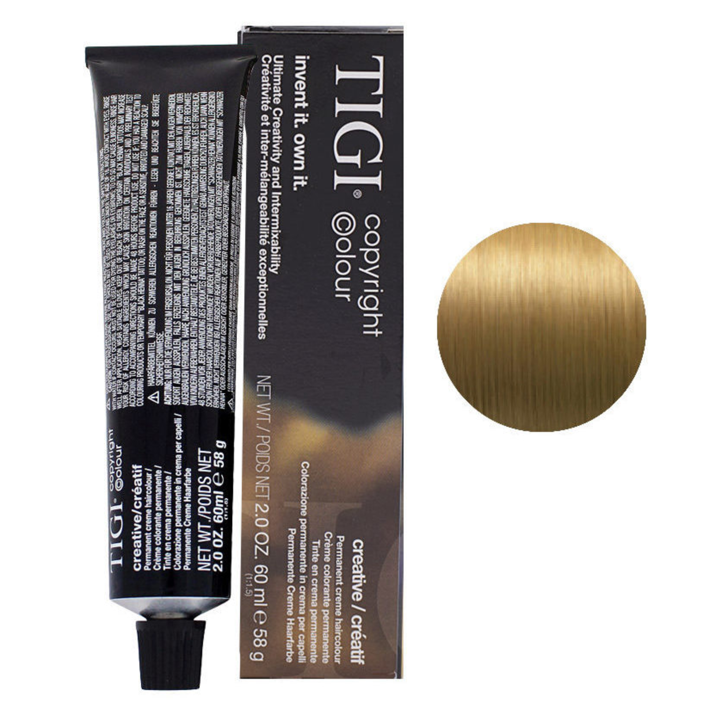 Фарба Tigi Creative 7/3 Golden Blond, 60 мл