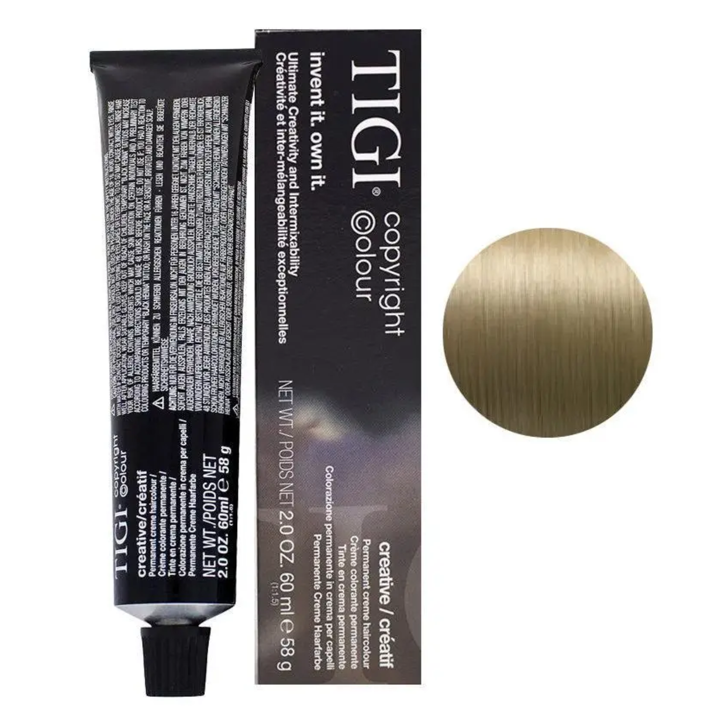 Фарба Tigi Creative 8 Light Neutral Blond, 60 мл