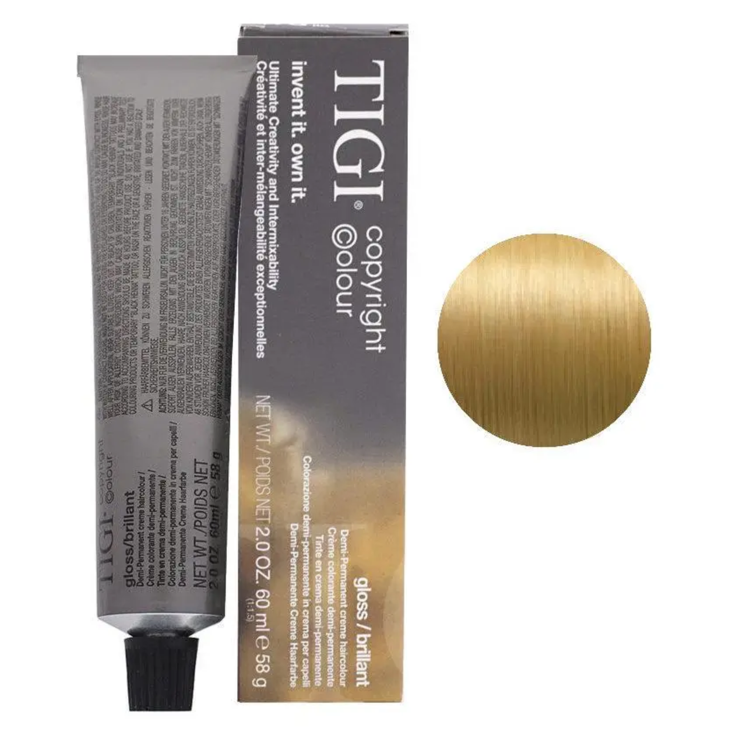 Фарба Tigi Creative 8/3 Light Golden Blond, 60 мл