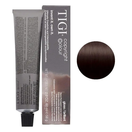 Фарба Tigi Gloss 4/85 Ash Mahagony Brown, 60 мл