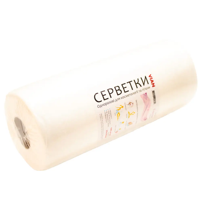 Серветки в рулоні, Vian  25*30 см, 100 штук