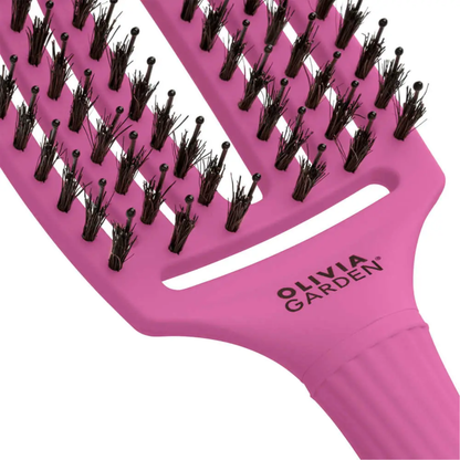 Щітка для волосся Olivia Garden Finger Brush Combo Medium HOT PINK