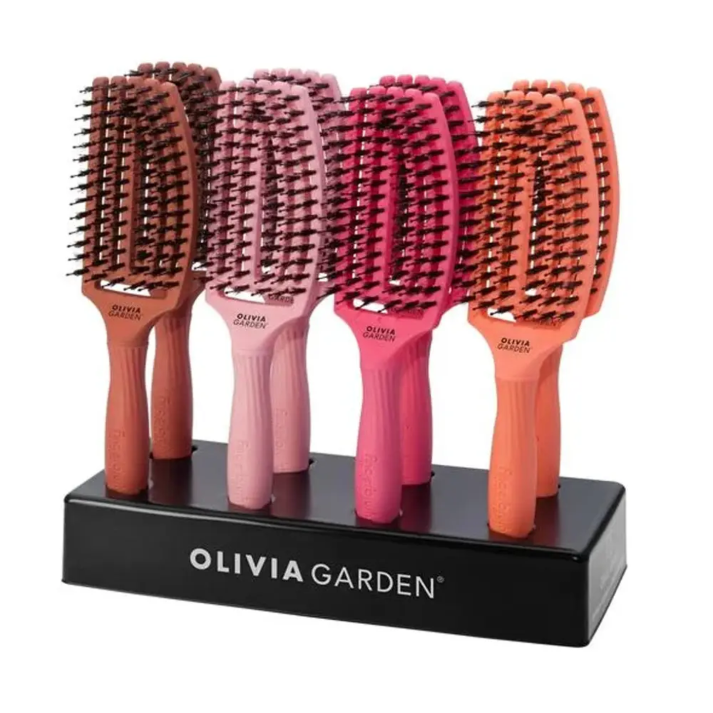 Щітка для волосся Olivia Garden Finger Brush Combo Medium HOT PINK