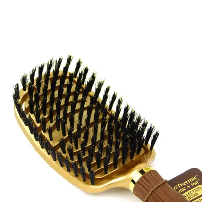 Щітка для волосся Olivia Garden Ceramic+Ion Nano Thermic Flex Boar з натуральною щетиною