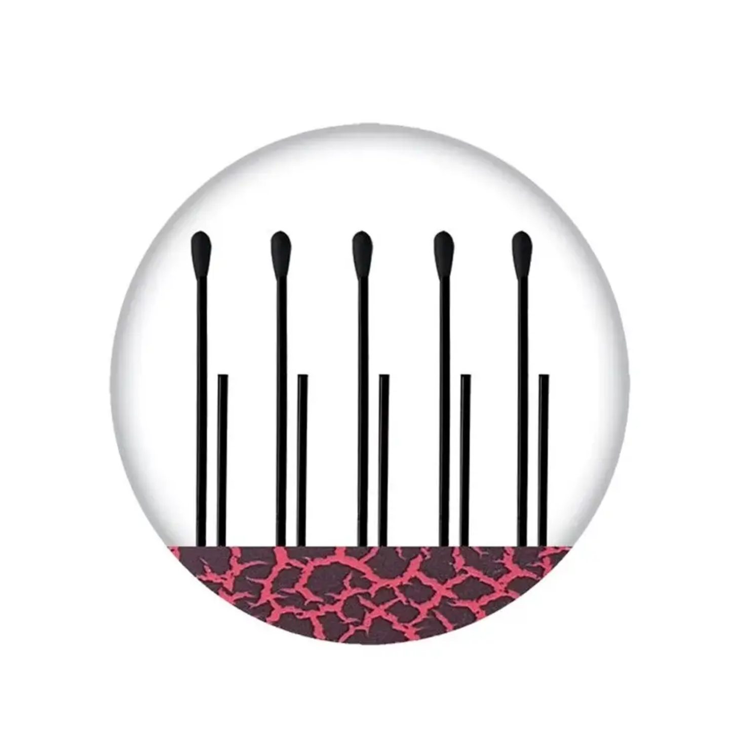 Щітка для волосся Olivia Garden iBlend Color&Care Red IB1