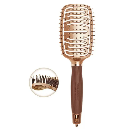 Щітка для волосся Olivia Garden NanoThermic Flex Pro