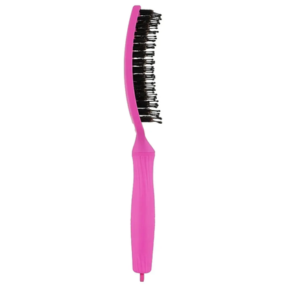 Щітка для волосся Olivia Garden Finger Brush Boar&Nylon ThinkPink Neon Purple