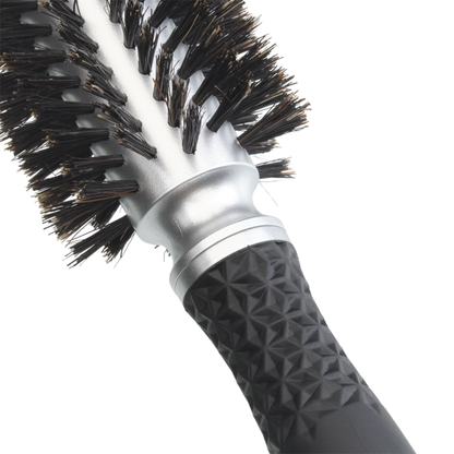 Термобрашинг Olivia Garden ESSENTIAL BLOWOUT Soft Boar Bristles Silver 25