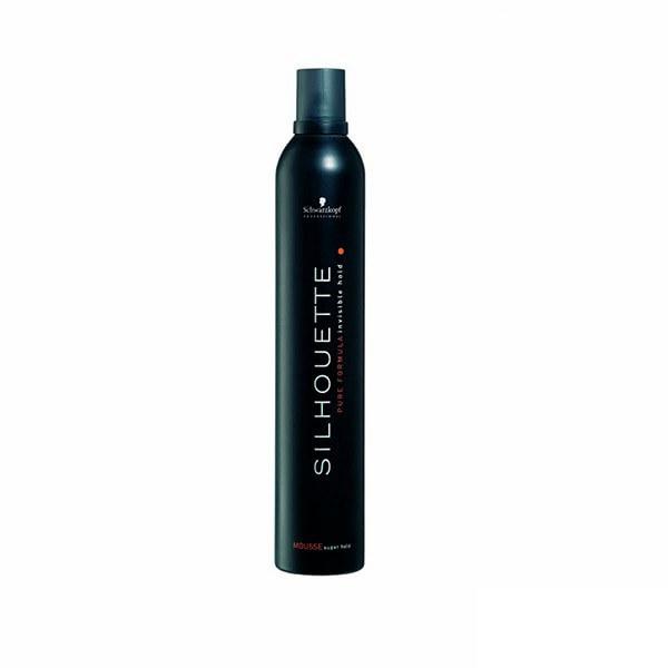 Мус для волосся Schwarzkopf Professional Silhouette (чорний) 500 мл