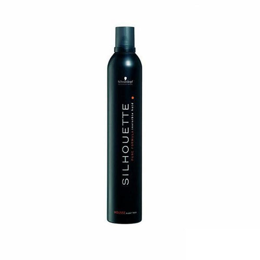 Мус для волосся Schwarzkopf Professional Silhouette (чорний) 500 мл