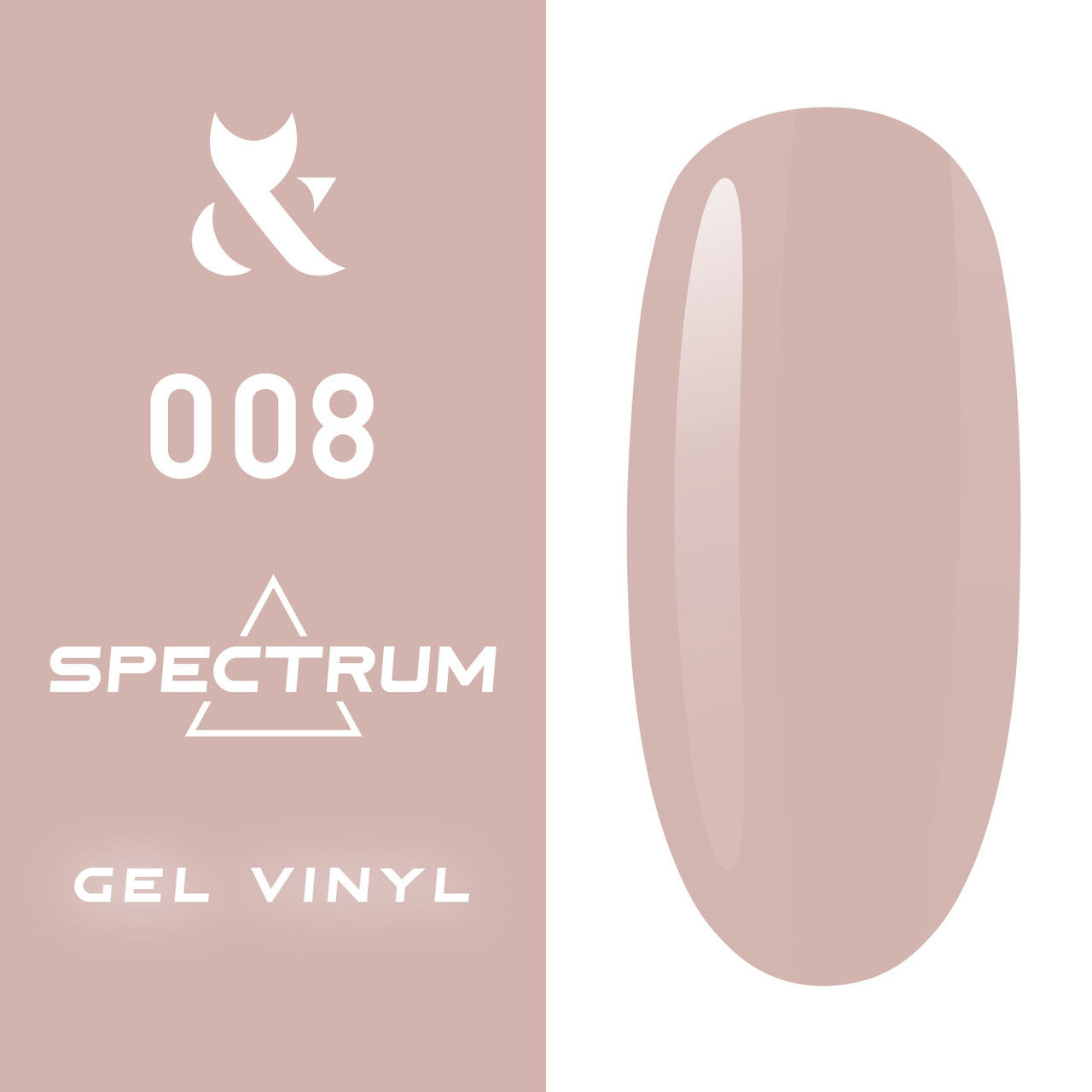 Гель - лак FOX для нігтів gold Spectrum №008 7 мл