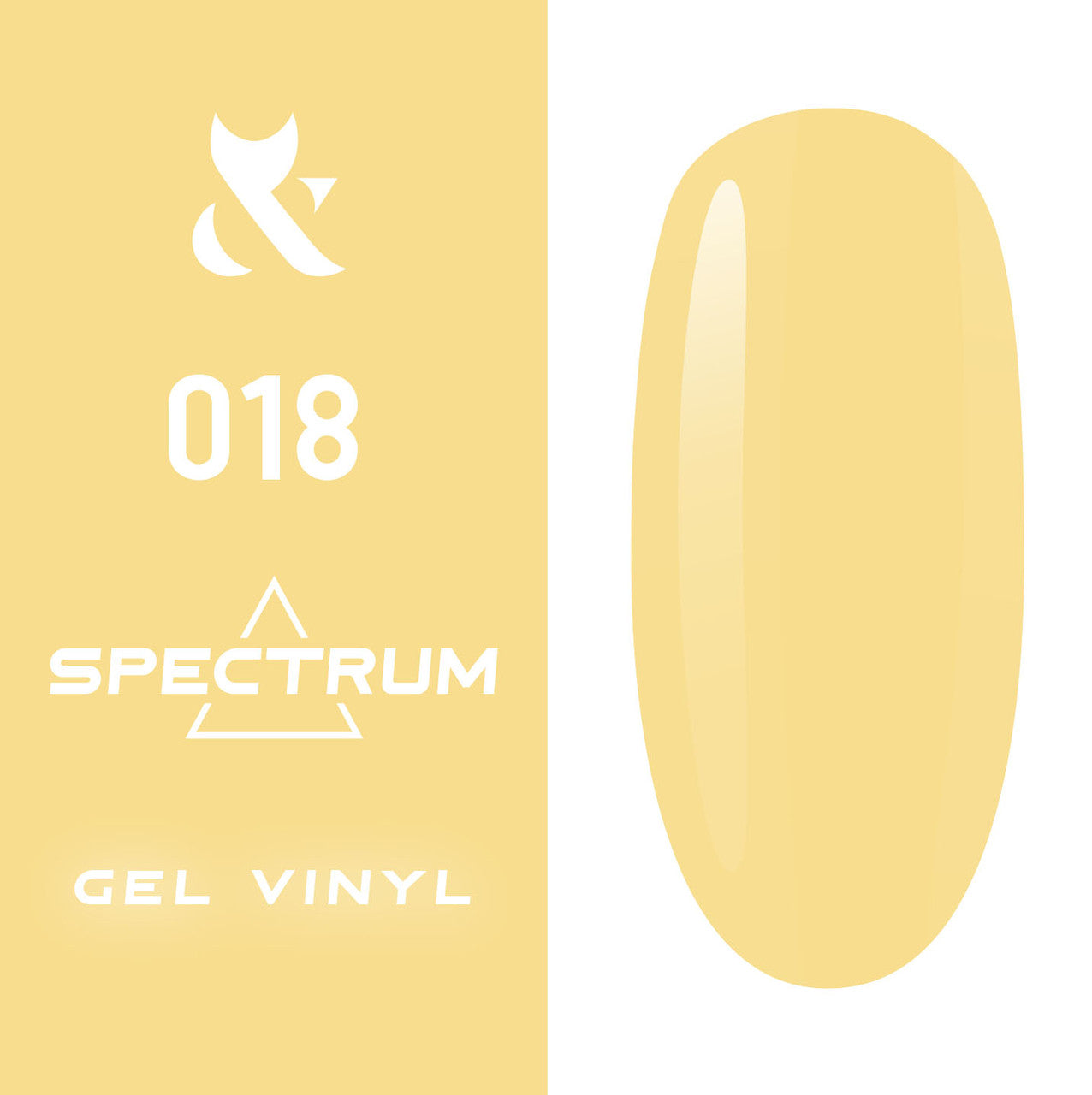 Гель - лак FOX для нігтів gold Spectrum №018 7 мл