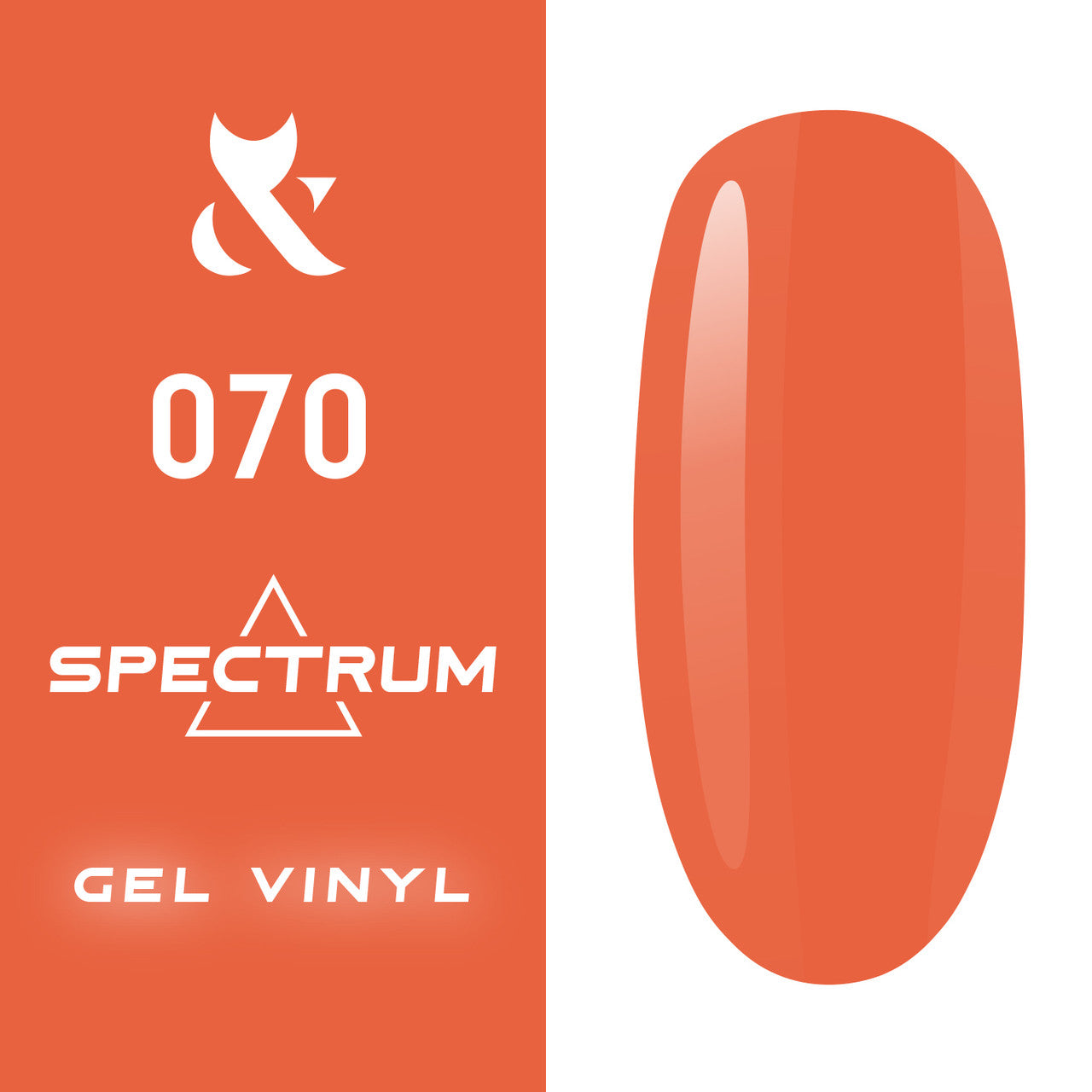 Гель - лак FOX для нігтів gold Spectrum 7мл №070