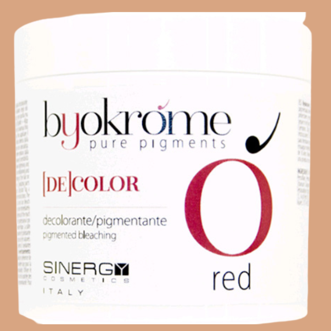 Пігментована паста Sinergy DECOLOR RED червона, 200гр