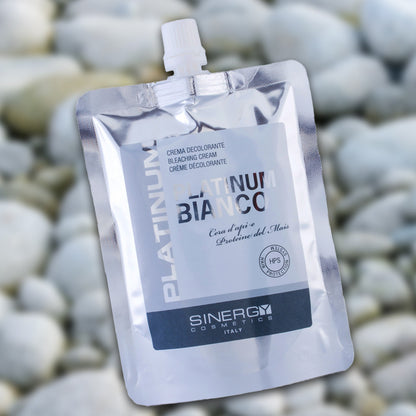 Крем висвітлюючий для волосся Sinergy "Білий" PLATINUM 250 г