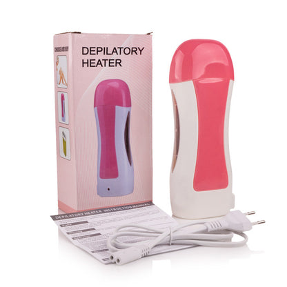 Касетний нагрівач для воску без бази Pro Wax Depilatory Heater рожевий