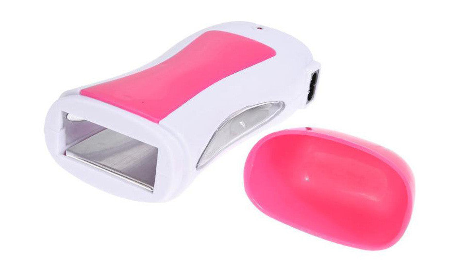 Касетний нагрівач для воску без бази Pro Wax Depilatory Heater рожевий